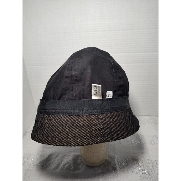 Corduroy Hat Cap Bucket Brown Womens Medium Casual Monochromatic Adult Casual - Picture 3 of 8